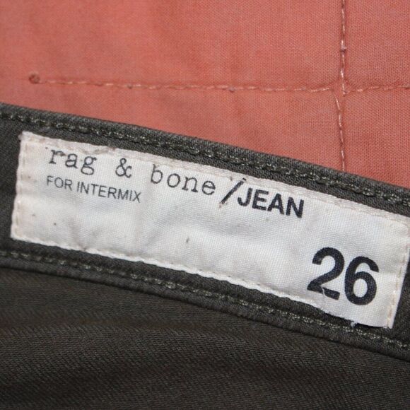 rag & bone  Skinny Jeans in Green Army  Women's Size 26 - Picture 7 of 13